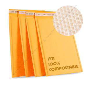50 enveloppes à bulles en papier Kraft, couverture rembourrée de livraison, sacs en papier <span class=keywords><strong>A4</strong></span> A5, pour bureau de <span class=keywords><strong>poste</strong></span> - Product Image 1