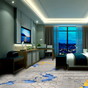 Tapis de salle de banquet moderne mur à mur pour le hall d'un hôtel 5 étoiles. - Product Image 5