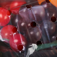 Benutzer definierte biologisch abbaubare Obst Gemüse Schutz beutel Frisch schützen Reiß verschluss Verpackung Kirsch traube Andere produzieren Lebensmittel einkaufen