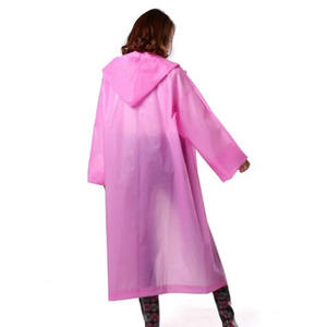Imperméables longs réutilisables en EVA personnalisés de 140 g pour les voyages, imperméables d'urgence - Product Image 6