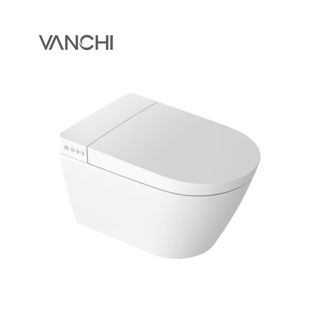China Modern Intelligent Smart Wall Hung Toilet Intelligent Electric Bidet Smart Toilet