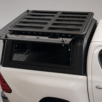Hardtop en aluminium Overland pour pick-up, canopy de camionnette, coque de camping-car, hardtop 4x4 pour Tacoma 2024, Ram 2500, Topper