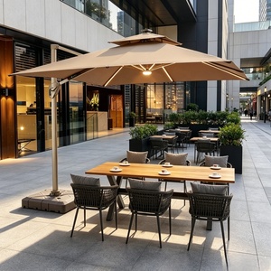 Parasol cantilever rotatif de design populaire pour <span class=keywords><strong>jardin</strong></span>, plage et terrasse, idéal pour les loisirs <span class=keywords><strong>en</strong></span> extérieur - Product Image 5