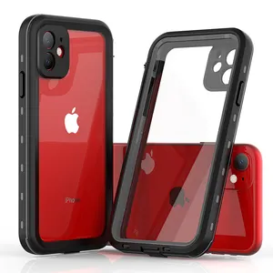 Shellbox y Redpepper-funda impermeable de alta calidad para IPhone 11 series, funda de teléfono resistente al agua con cordón, fabricante de marca, venta al por mayor