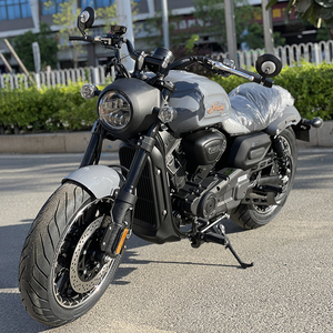 Fabricant chinois de motos rétro à quatre temps, moteur à essence 400cc, vente en gros de motos - Product Image 1