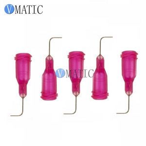 VMATIC 25 Gauge 90 °   Aiguille de distribution incurvée TE, tube en acier inoxydable de 1/2 pouce et moyeu en plastique PP - Product Image 4