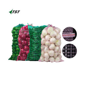 Roja Beliebte Netzbeutel Verpacken Von Gemuse Und Obst Mit Rotem Kordelzug Fur Norwegische Markte Von Guter Saco De Malla - Product Image 4