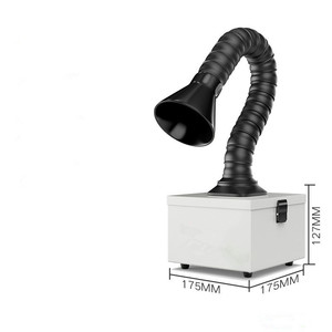 Aspiradora Industrial Móvil, <span class=keywords><strong>Extractor</strong></span> <span class=keywords><strong>de</strong></span> Humos <span class=keywords><strong>de</strong></span> <span class=keywords><strong>Soldadura</strong></span> <span class=keywords><strong>con</strong></span> Dos Brazos para Soldador y Mantenimiento <span class=keywords><strong>de</strong></span> Escritorio - Product Image 3