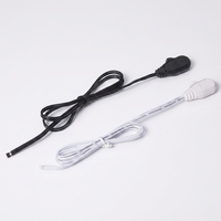 Boîtier de distribution pour système de rail d'alimentation LED, connecteur LED 2 broches, multiprise électrique, éclairage rigide pour étagère, rangement
