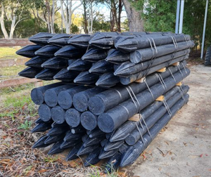 Poteau de clôture en plastique solide recyclé en usine à bas prix - Product Image 2