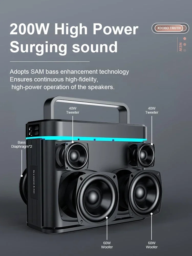 xdobo TRUTH ワイヤレススピーカー 【公式通販】