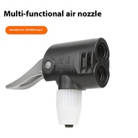 TOSUOD pompe à main vélo moto haute pression buse d'air plastique gonflable tête connecteur bouche Options accessoire
