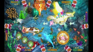 Игровой автомат Onepislot для многопользовательских аркадных стрелялок и игры Tiger Fishing, 8 игроков, английская лотерейная система, 110/220В, для детей от 8 лет, USB - Product Image 4