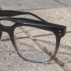 Black Square <b>Eyeglasses</b> <b>Frames</b> Acetate Optical Glasses Fashion Unisex for Daily Wear - Product Image 4