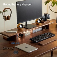 Smart office grommet daya ABS EU meja tanam grommet daya AC dengan port usb c untuk meja