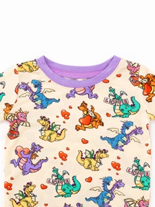 <span class=keywords><strong>Pigiama</strong></span> per Neonati con Stampa <span class=keywords><strong>Dinosauro</strong></span> Miozing, 95% Bambù 5% Spandex, Set <span class=keywords><strong>Pigiama</strong></span> a Maniche Lunghe, Vendita all'Ingrosso per Boutique - Product Image 6