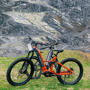 VTT Vélo de Montagne à Moteur Central Batterie Lithium 48V Suspension Intégrale Freins à Disque Hydrauliques Cadre en Aluminium Sans Balais Haute Vitesse - Product Image 3