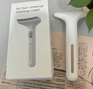 แปรงกำจัดขนสุนัขทำจากสเตนเลส ABS แบบทันสมัยทำความสะอาดได้ล้ำลึก2025ใหม่ - Product Image 2