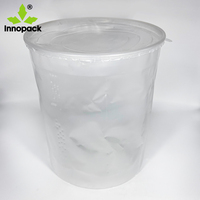 Doublure de baril de peinture jetable 10 L 20 L 25 L revêtement de seau jetable rigide antistatique Tambour en plastique Tambour en fer