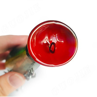 Umpan Pancing Aotuo Laris Manis 12cm 44g Popper Lure Umpan Buatan Keras Laser Inner 4X Hook untuk Memancing Ikan Bass Air Asin