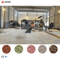 Ligne de production d'engrais composé à granulés de phosphate haute capacité