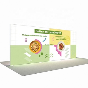 20x8ft Hợp kim nhôm hồ sơ seg vải Silicone không khung miễn phí thường vụ triển lãm thương mại hiển thị Backlit tường LED hộp Đèn - Product Image 1