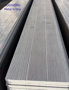 Panic Buying Revestimiento Impermeable Panel de pared ignífugo Sándwich de espuma de poliuretano Paneles exteriores para paredes - Product Image 5