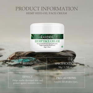 Crema Notte Anti-Età con Olio di Semi di Canapa Naturale a Marchio Privato, Estratto di Olio di Canapa, Crema per Dolori Muscolari in Vendita - Product Image 6