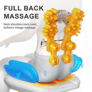 Cojín de Masaje con Vibración para Todo el Cuerpo, con Rodillo de Calor y Luz Roja <span class=keywords><strong>Shiatsu</strong></span>, para Uso en Casa y en el Automóvil - Product Image 3