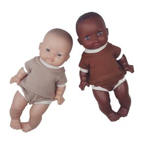 Ensemble deux pièces pour l'été, pull à manches courtes, haut et Short, tenue de poupée <span class=keywords><strong>Minikane</strong></span> - Product Image 1