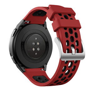 BEEFLYPOWER Nuevas Tendencias <span class=keywords><strong>Honor</strong></span> Magic2 Correa de Reloj Inteligente Deportiva de Silicona de Dos Colores con Caja para <span class=keywords><strong>Huawei</strong></span> GT2e - Product Image 2