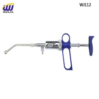 Vaccinateur automatique 10 ml auto-remplissable, seringue en laiton chromé et plastique WANJIA WJ112