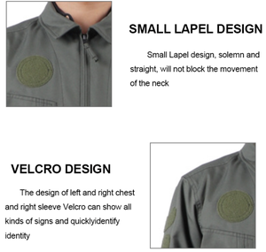 Traje Nomex táctico personalizado, overoles de fibra de aramida protectores y resistentes al fuego <span class=keywords><strong>para</strong></span> pilotos, auxiliares de vuelo, viajeros espaciales - Product Image 4