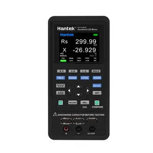 Hantek1833c Đồng hồ đo LCR kỹ thuật số cầm tay 100Hz đến 40kHz Đồng Hồ Đo Điện Trở Điện dung tự cảm cầm tay di động