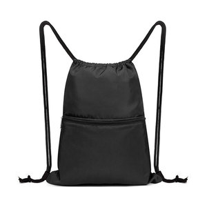 Mochila con cordón para gimnasio impermeable ecológica a la moda, bolsa de almacenamiento deportivo, Cinch para viajes en la playa, equipo de entrenamiento para acampar - Product Image 1