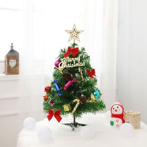 50CM Artificial Mini Christmas <b>Tree</b> with Children's Gifts Boxes and Star Ornaments Red Christmas <b>Tree</b> for Christmas Decoration - Product Image 3