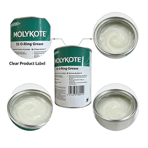 SL318 MOLYKOTE 55 Grasa Lubricante de Silicona de Grado Alimenticio para Juntas Tóricas y Válvulas, Grasa Sellante para Trabajos de Madera y Embalaje - Product Image 1