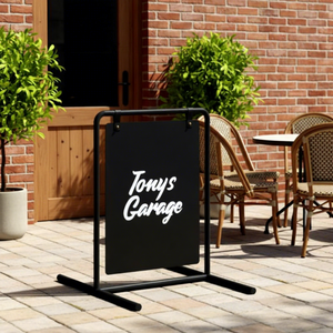 Support d'affichage en métal sur pied, conception personnalisée gratuite, montage facile, support pour affiches, livraison rapide, panneaux publicitaires - Product Image 6