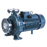 Pompe centrifuge monobloc horizontale 7.5kw Fermer la fonte couplée Moteur d'arrosage à cycle de service continu Carburant en cuivre 75kw