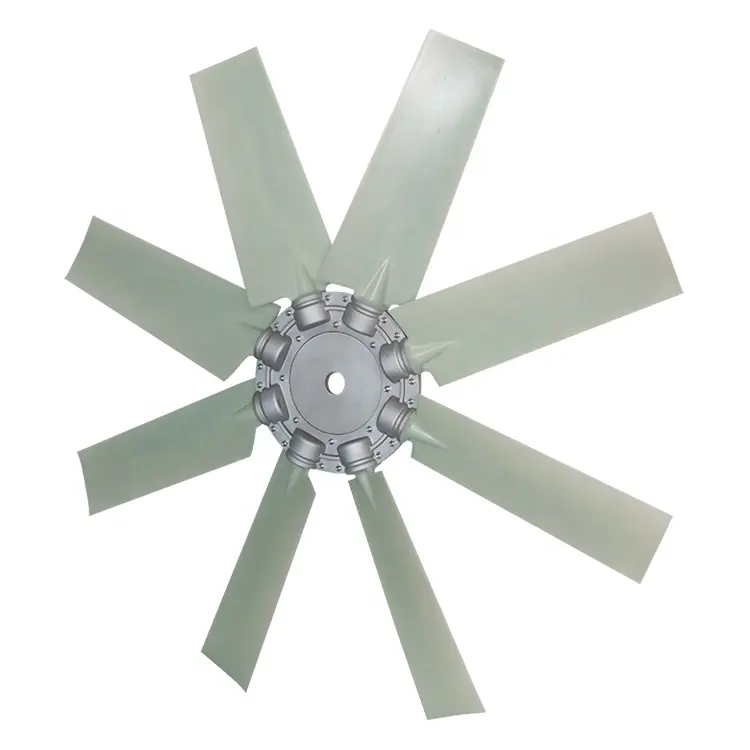 assembly fan blade 7 leaves large fan for heavy machinery generator cooling fan for harvester engine