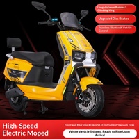 Scooter électrique urbain de haute qualité 1000W, 72V20AH, moto électrique pour adulte, 2 places pour livreur