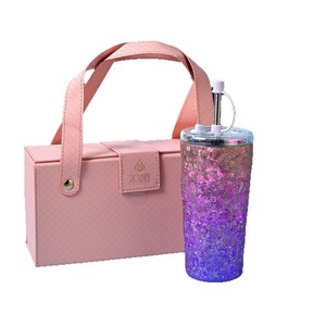 Stainless Steel Tumbler 520ml Double Wall Vacuum Insulated With Straw For Office Sports Home Use - Product Image 5