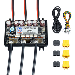 Flipsky 75V <span class=keywords><strong>200A</strong></span> <span class=keywords><strong>ESC</strong></span> Điện Tử Tốc Độ Điều Khiển 75200 <span class=keywords><strong>16S</strong></span> VESC Tương Thích Điều Khiển Dựa Trên VESC Cho Điện Skateboard - Product Image 1