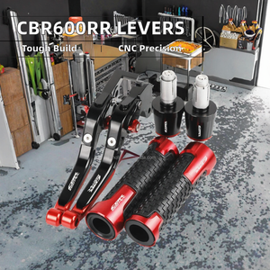 สำหรับ <span class=keywords><strong>HONDA</strong></span> <span class=keywords><strong>CBR</strong></span> <span class=keywords><strong>600RR</strong></span> 2007-2018 CNC เบรคคลัทช์คันโยกและมือจับแฮนด์รถจักรยานยนต์อุปกรณ์เสริมระบบร่างกาย - Product Image 2