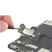 Haut-parleur d'oreille pour iPhone 11 11Pro Max écouteur haut-parleur avec câble flexible de capteur de lumière