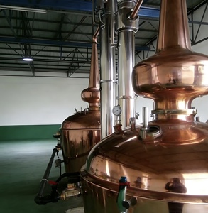 Machine à distiller le whisky <span class=keywords><strong>single</strong></span> <span class=keywords><strong>malt</strong></span> en fût unique, ensemble complet, cuve en cuivre, distillateur électrique en acier inoxydable - Product Image 4