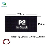 Mur vidéo LED couleur pleine pour intérieur, module d'écran matriciel LED P2, panneau d'affichage pour la publicité