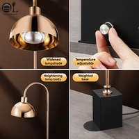 Lampe chauffante alimentaire durable et sûre, multicolores, chauffage rapide, lampe de cuisine, ampoule 275W, 304ss, température réglable, économie d'énergie pour