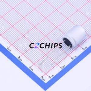 ตัวเก็บประจุแบบแข็ง ULR128M1AG1BRR ชนิด Through Hole (THT), ขนาด D10xL12.5 มม. 1200uF 20% 10V 5 มม. - Product Image 2