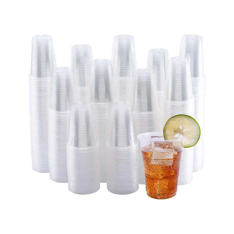 SKYDEAR 도매 7Oz/210Ml 일회용 내열성 무취 플라스틱 투명 Pp 일회용 식수 컵 제조 업체